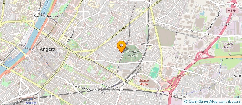 localisation de l'entreprise MONSIEUR ABOUBACAR DANFAKHA à ANGERS