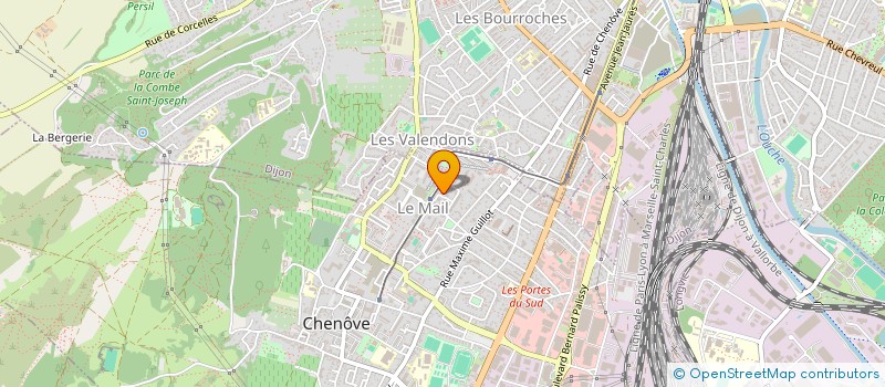 localisation de l'entreprise MONSIEUR ABOUBACAR DANFAKHA  CHENOVE