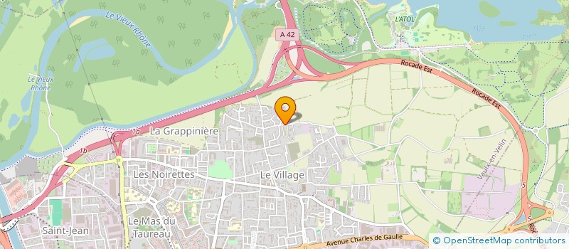 localisation de l'entreprise MONSIEUR ABOUBACAR DIABY  VAULX-EN-VELIN