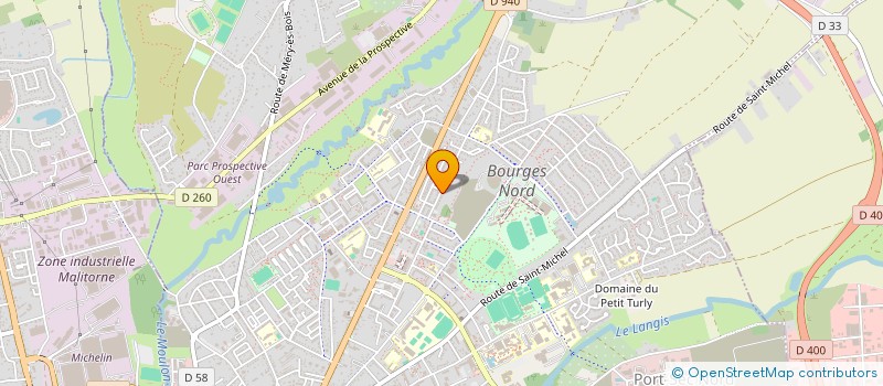 localisation de l'entreprise MONSIEUR ABOUBACAR DIABY  BOURGES