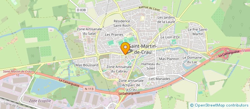 localisation de l'entreprise MONSIEUR ABOUBACAR DIABY à SAINT-MARTIN-DE-CRAU