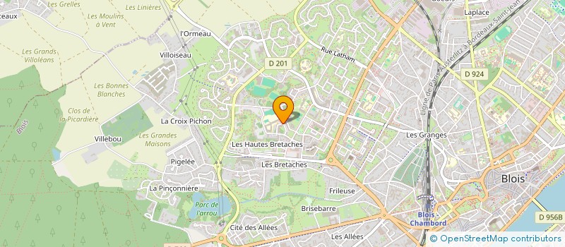 localisation de l'entreprise MONSIEUR ABOUBACAR DIAKHABY  BLOIS