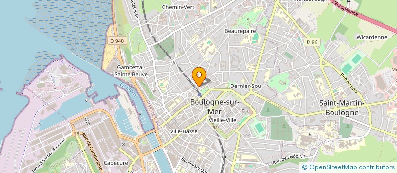 localisation de l'entreprise MONSIEUR ABOUBACAR DIALLO à BOULOGNE-SUR-MER