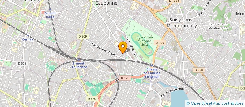 localisation de l'entreprise MONSIEUR ABOUBACAR DIALLO à EAUBONNE