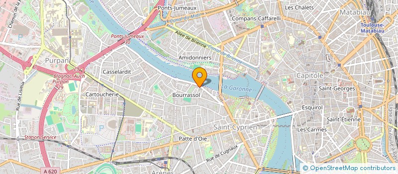 localisation de l'entreprise MONSIEUR ABOUBACAR DIALLO à TOULOUSE