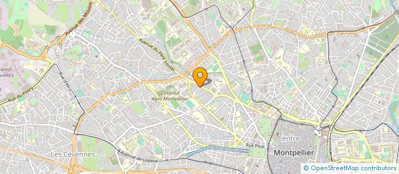 localisation de l'entreprise MONSIEUR ABOUBACAR DIAO à CASTELNAU-LE-LEZ