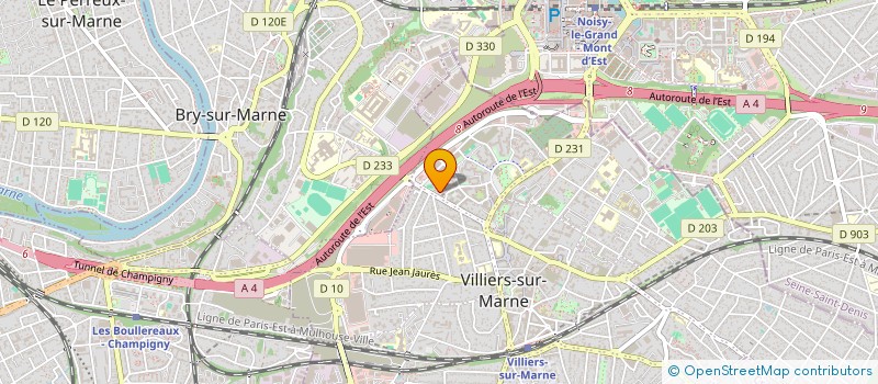 localisation de l'entreprise MONSIEUR ABOUBACAR DIARRA  VILLIERS-SUR-MARNE