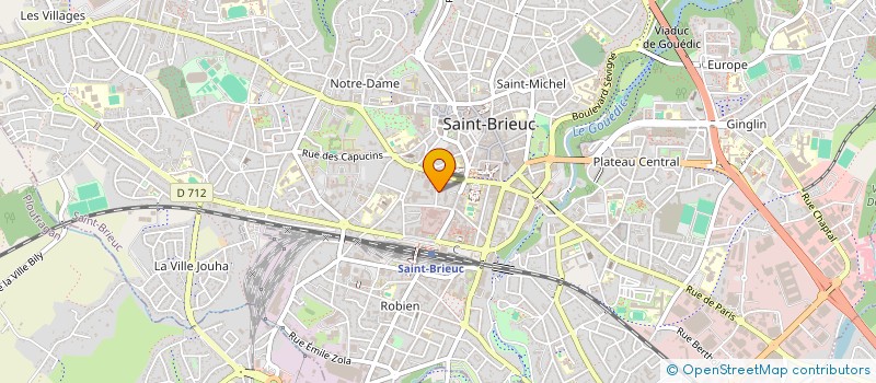localisation de l'entreprise MONSIEUR ABOUBACAR DOUCOURE à SAINT-BRIEUC