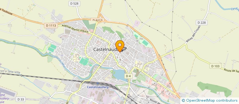 localisation de l'entreprise MONSIEUR ABOUBACAR DOUMBIA à CASTELNAUDARY
