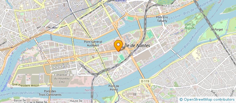 localisation de l'entreprise MONSIEUR ABOUBACAR DRAME à NANTES