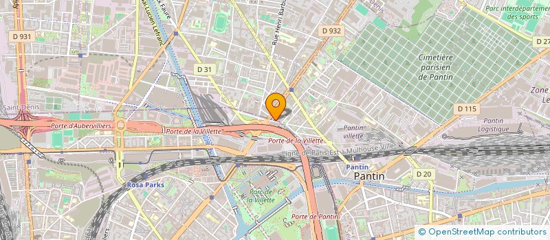 localisation de l'entreprise MONSIEUR ABOUBACAR FOFANA à PANTIN