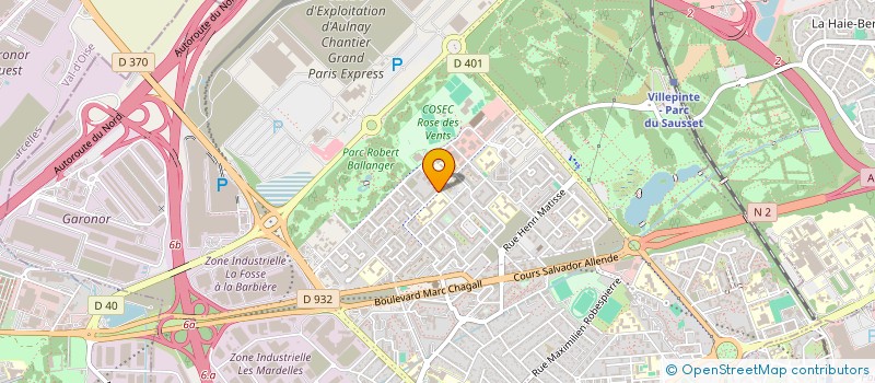 localisation de l'entreprise MONSIEUR ABOUBACAR KAMISSOKO à AULNAY-SOUS-BOIS
