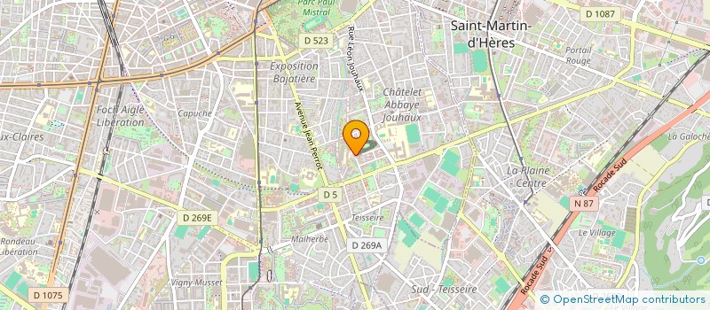 localisation de l'entreprise MONSIEUR ABOUBACAR KANDE  GRENOBLE