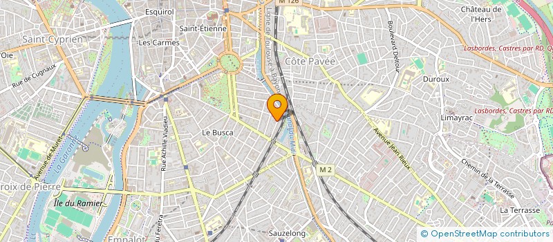 localisation de l'entreprise MONSIEUR ABOUBACAR KEITA à TOULOUSE