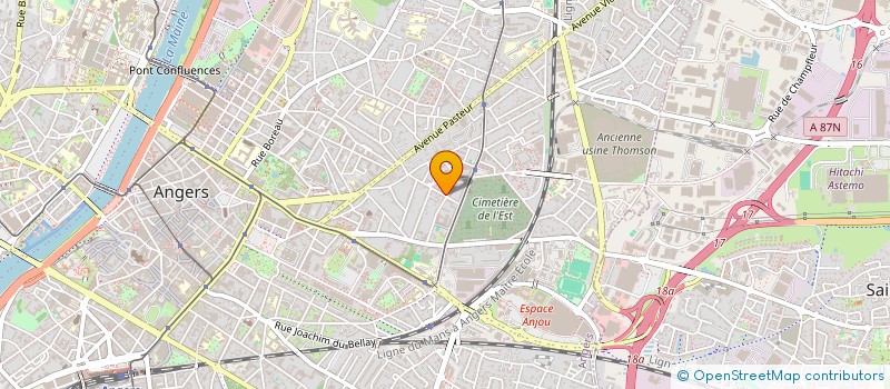 localisation de l'entreprise MONSIEUR ABOUBACAR KEITA à ANGERS