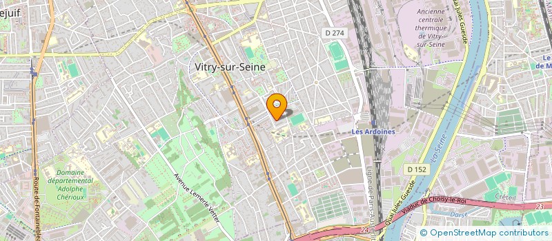 localisation de l'entreprise MONSIEUR ABOUBACAR KONATE  VITRY-SUR-SEINE