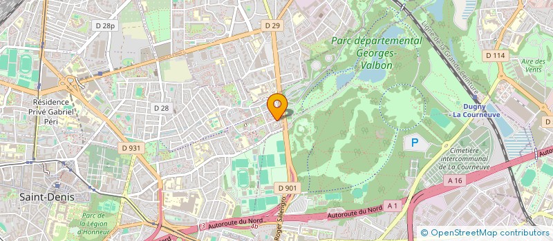 localisation de l'entreprise MONSIEUR ABOUBACAR KONE  SAINT-DENIS