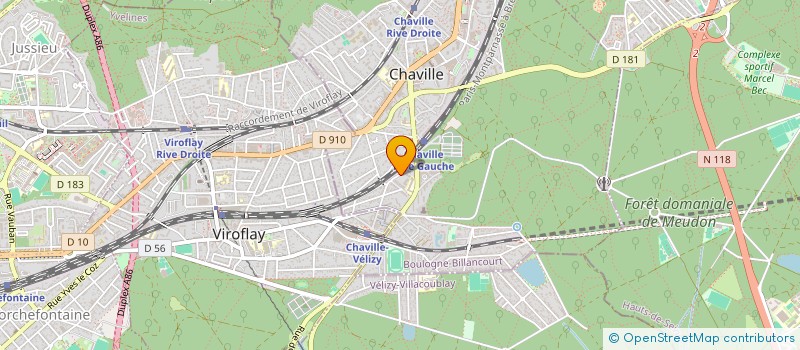 localisation de l'entreprise MONSIEUR ABOUBACAR KOUROUMA à CHAVILLE