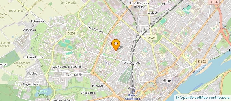 localisation de l'entreprise MONSIEUR ABOUBACAR KOUYATE  BLOIS