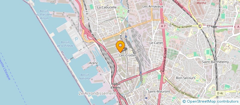 localisation de l'entreprise MONSIEUR ABOUBACAR OTCHIKO KEITA à MARSEILLE