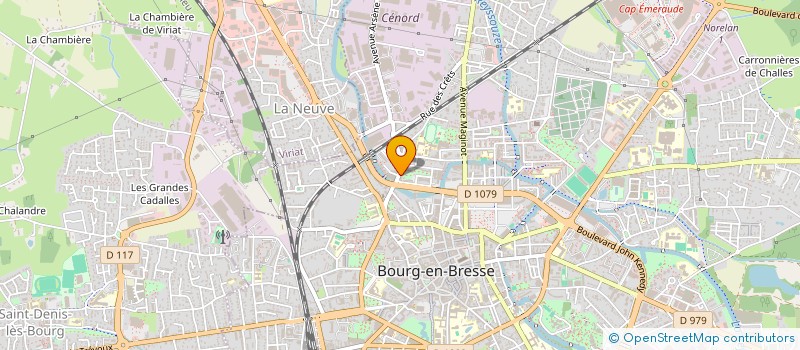localisation de l'entreprise MONSIEUR ABOUBACAR OUATARA  BOURG-EN-BRESSE