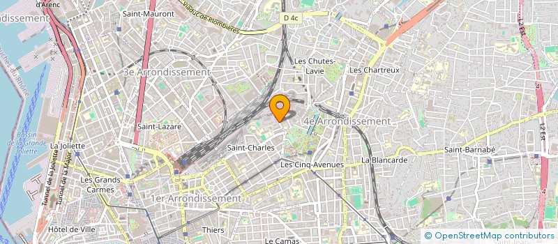 localisation de l'entreprise MONSIEUR ABOUBACAR OULARE à MARSEILLE