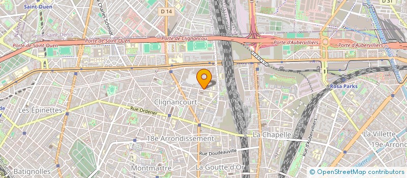 localisation de l'entreprise MONSIEUR ABOUBACAR SANOGO  PARIS