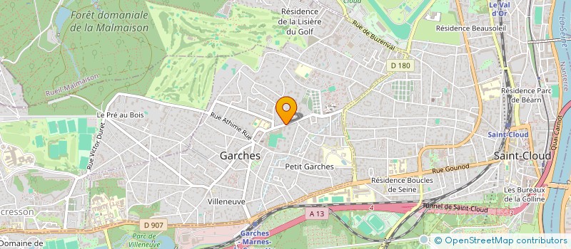 localisation de l'entreprise MONSIEUR ABOUBACAR SANTARA FADIGA à GARCHES