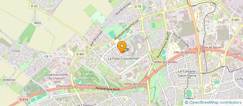 localisation de l'entreprise MONSIEUR ABOUBACAR SISSOKO à CAEN
