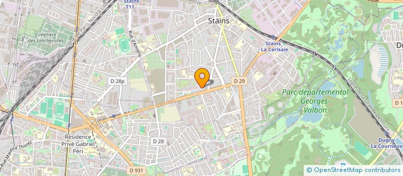 localisation de l'entreprise MONSIEUR ABOUBACAR SOUMARE à STAINS