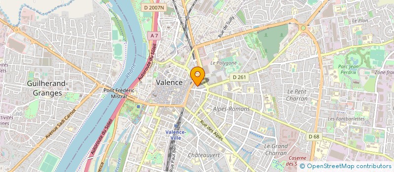 localisation de l'entreprise MONSIEUR ABOUBACAR SYLLA  VALENCE