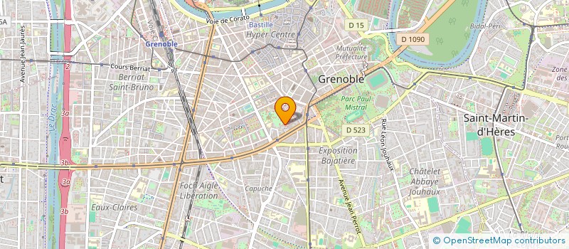 localisation de l'entreprise MONSIEUR ABOUBACAR SYLLA  GRENOBLE