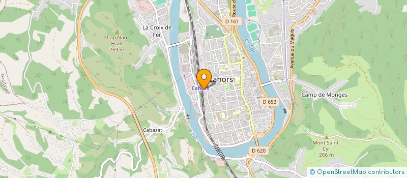 localisation de l'entreprise MONSIEUR ABOUBACAR SYLLA  CAHORS