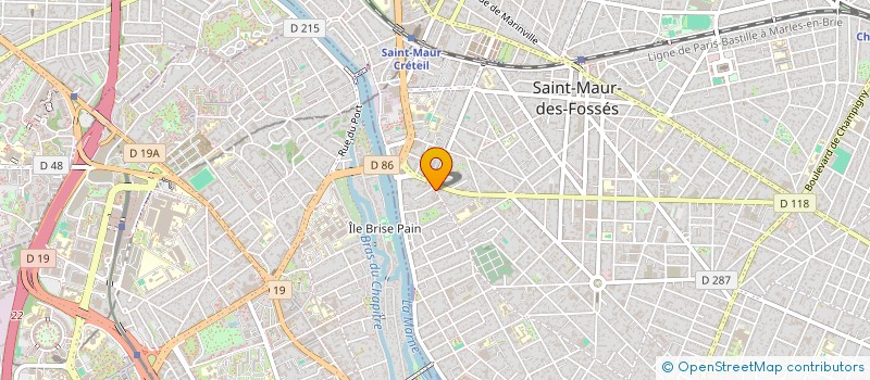 localisation de l'entreprise MONSIEUR ABOUBACAR SYLLA  SAINT-MAUR-DES-FOSSES