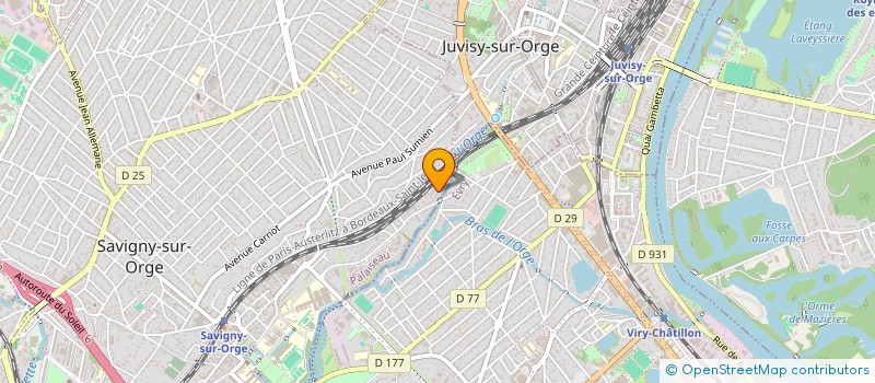 localisation de l'entreprise MONSIEUR ABOUBACAR TANDIA à SAVIGNY-SUR-ORGE