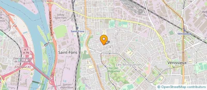 localisation de l'entreprise MONSIEUR ABOUBACAR TOURE  SAINT-FONS