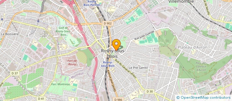 localisation de l'entreprise MONSIEUR ABOUBACAR TOURE à ROSNY-SOUS-BOIS
