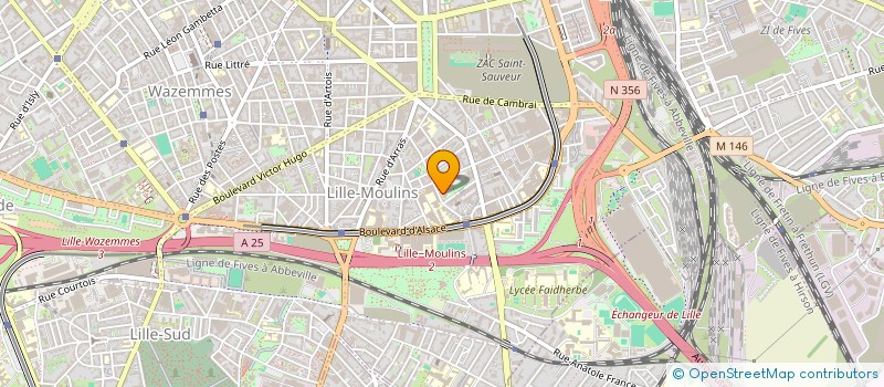 localisation de l'entreprise MONSIEUR ABOUBACAR TOURE  LILLE