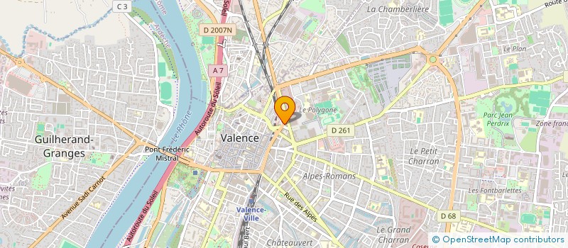 localisation de l'entreprise MONSIEUR ABOUBACAR TRAORE  VALENCE