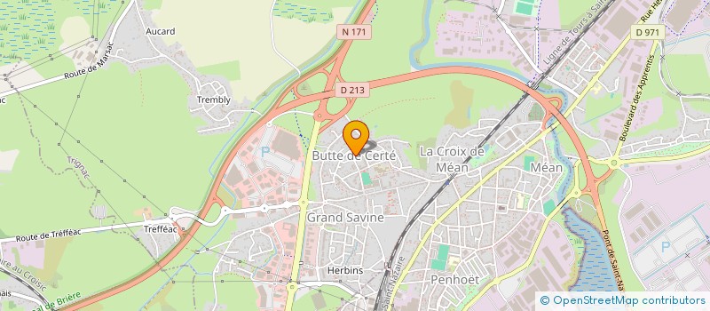 localisation de l'entreprise MONSIEUR ABOUBACARD TRAORE  TRIGNAC