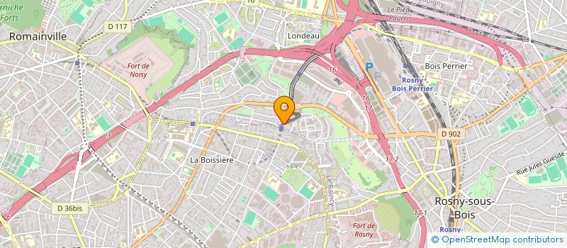 localisation de l'entreprise MONSIEUR ABOUBAKAR BAMBA à ROSNY-SOUS-BOIS