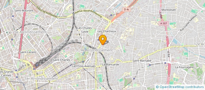 localisation de l'entreprise MONSIEUR ABOUBAKAR CAMARA à MARSEILLE