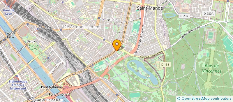 localisation de l'entreprise MONSIEUR ABOUBAKAR CISSE  PARIS