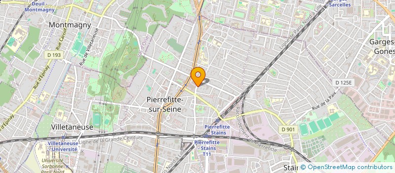 localisation de l'entreprise MONSIEUR ABOUBAKAR CISSOKHO à PIERREFITTE-SUR-SEINE