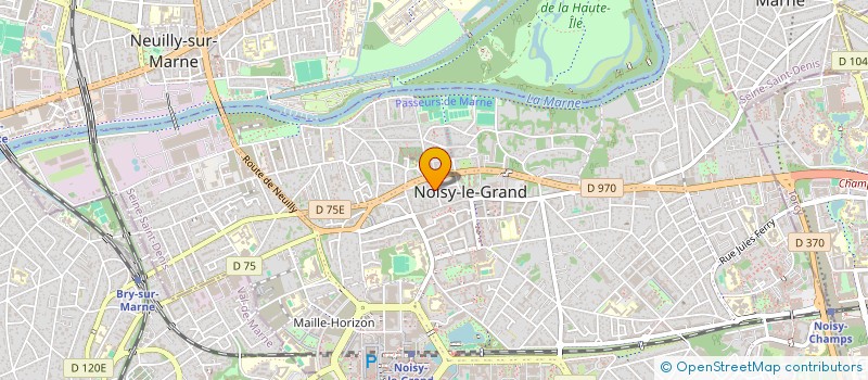 localisation de l'entreprise MONSIEUR ABOUBAKAR DIABY  NOISY-LE-GRAND