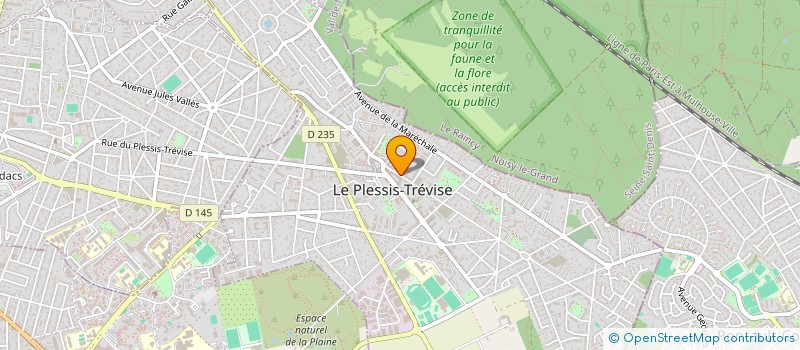 localisation de l'entreprise MONSIEUR ABOUBAKAR DIAOUNE  LE PLESSIS-TREVISE