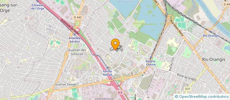 localisation de l'entreprise MONSIEUR ABOUBAKAR DIOMANDE à GRIGNY