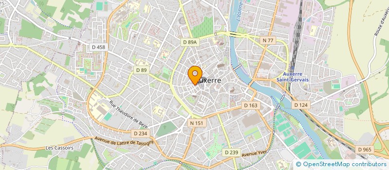 localisation de l'entreprise MONSIEUR ABOUBAKAR KABA à AUXERRE