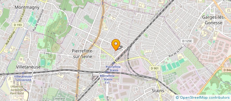 localisation de l'entreprise MONSIEUR ABOUBAKAR KONE à PIERREFITTE-SUR-SEINE