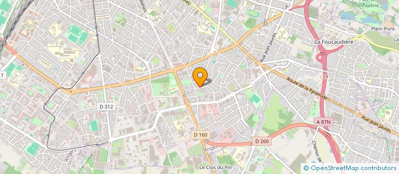 localisation de l'entreprise MONSIEUR ABOUBAKAR KONE à ANGERS